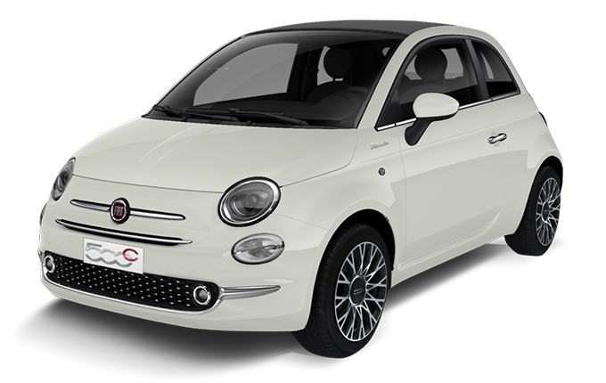 image of car Fiat 500 cabrio