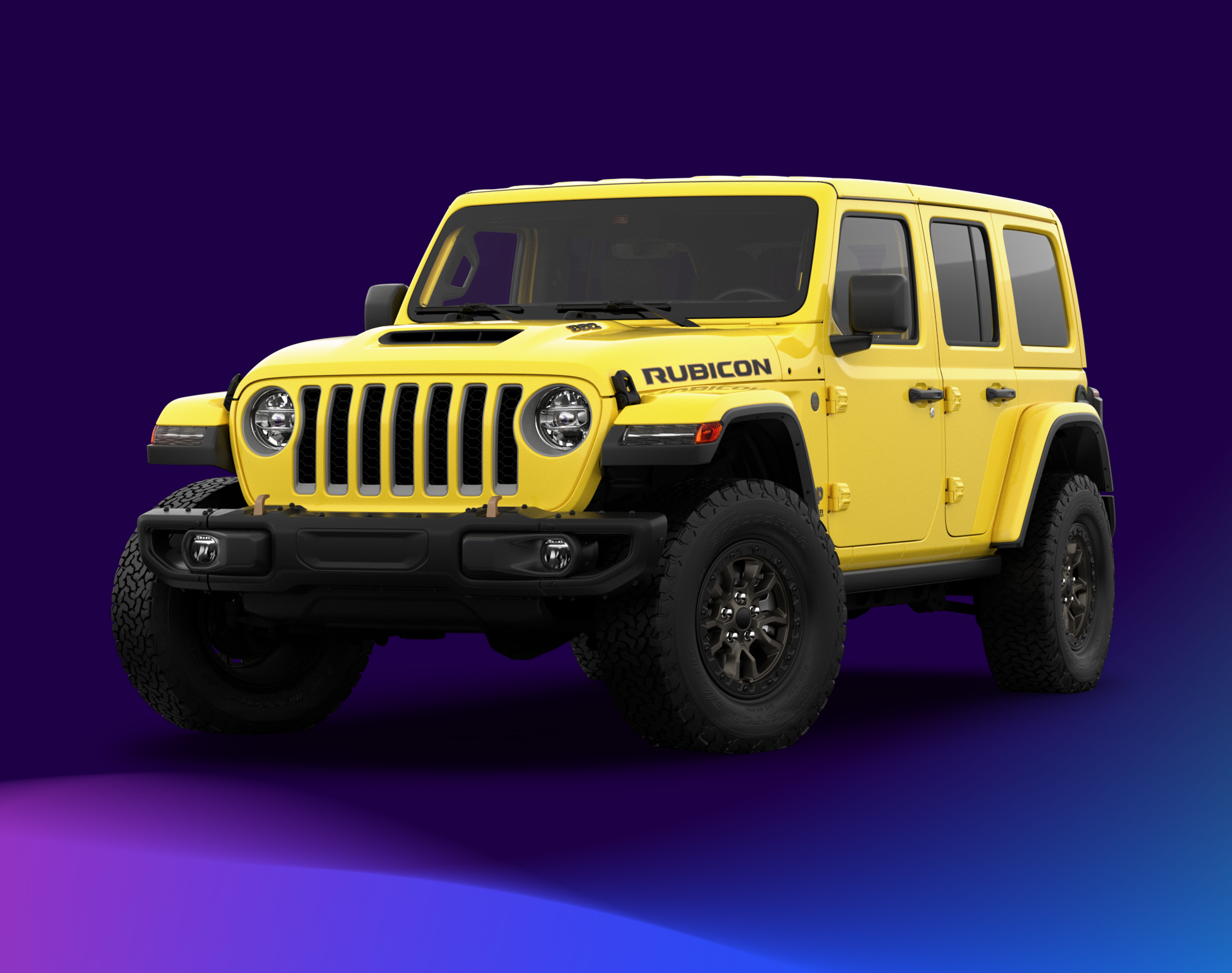 New Jeep Wrangler Rubicon on subscription